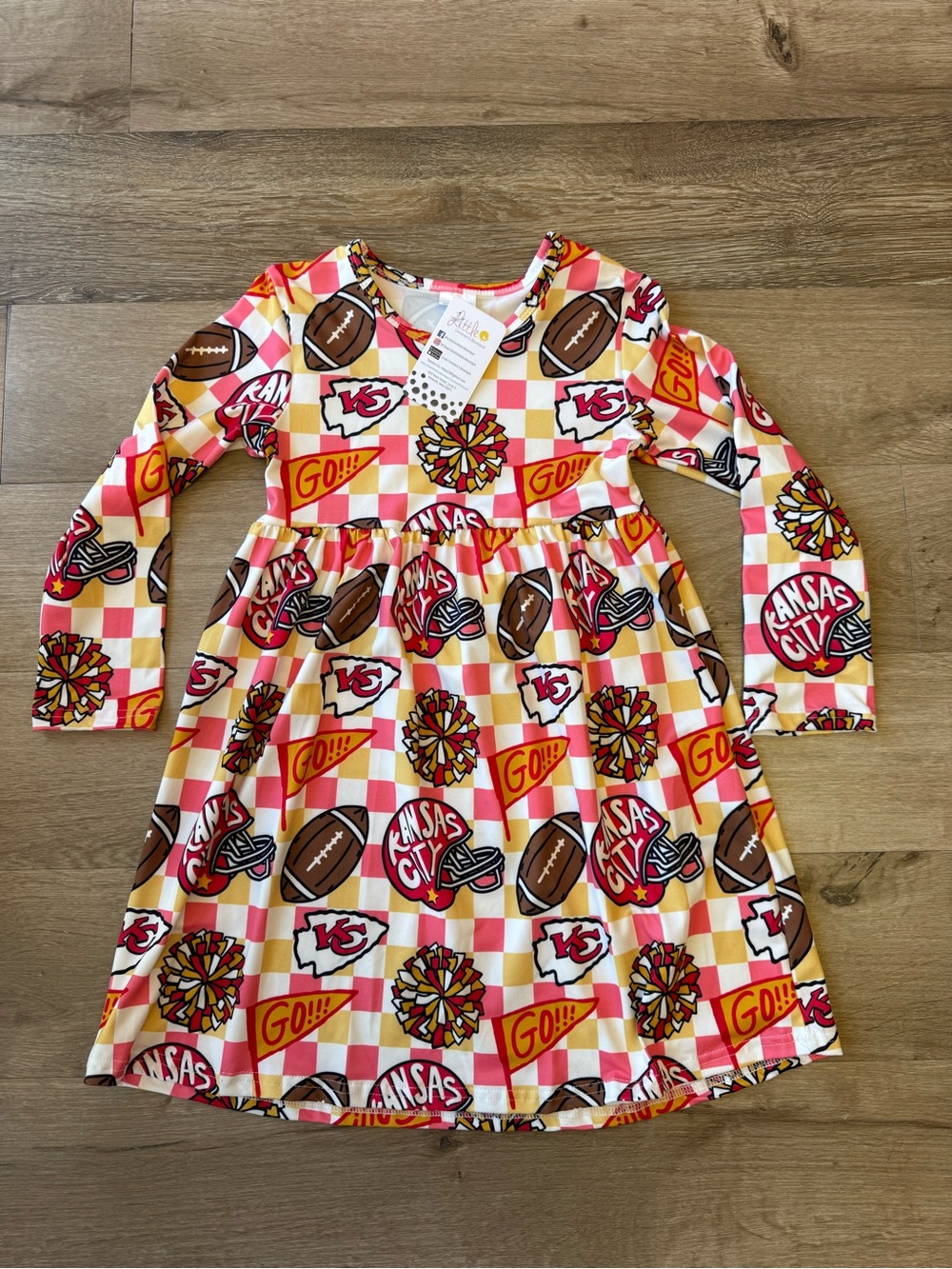 Kansas City Chiefs Dress Girl’s Size 7/8